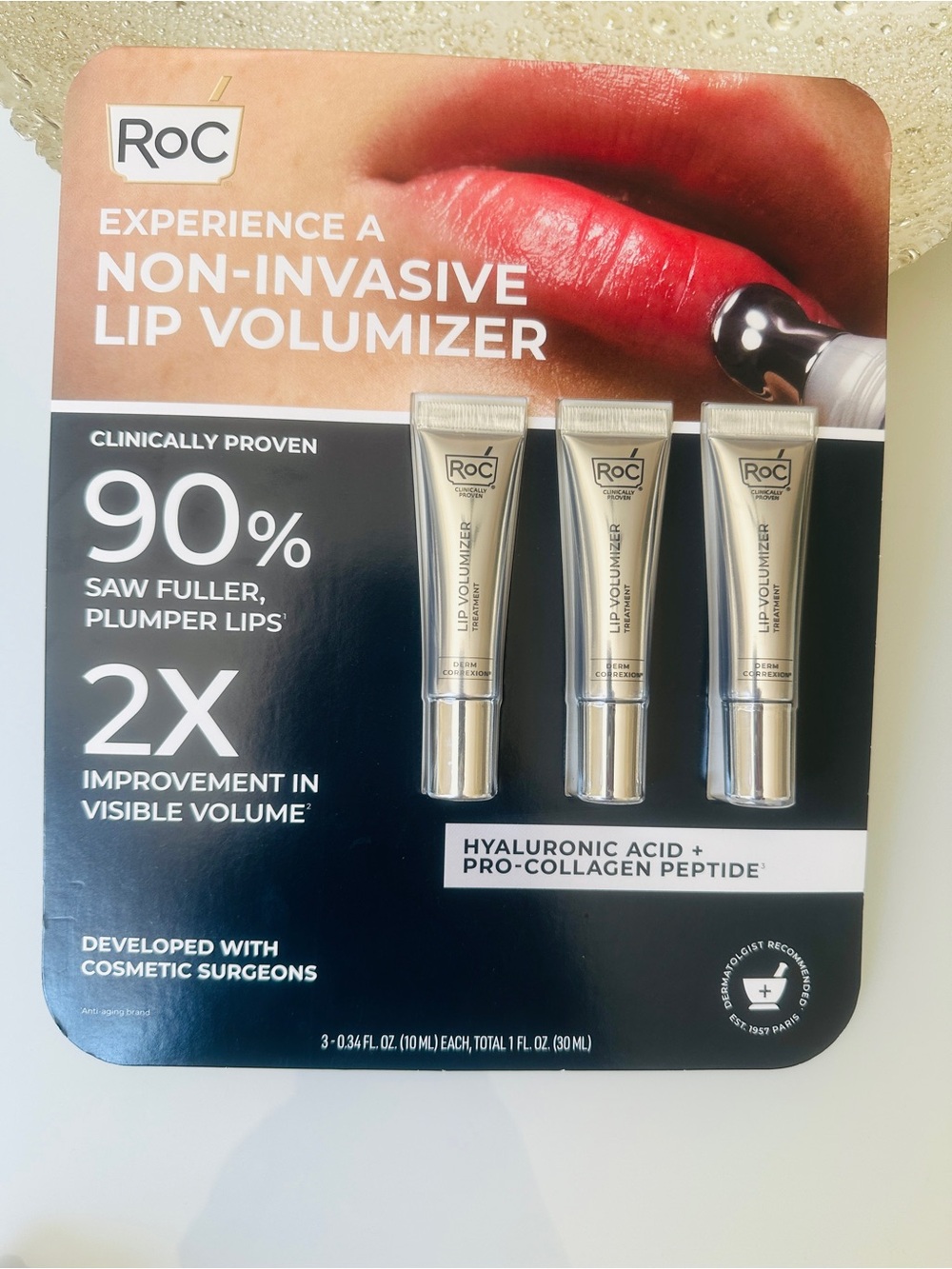 RoC Non-Invasive Lip Volumizer Trio — Pink Tint
